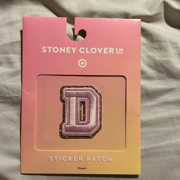 Stoney Clover Lane x Target NWT Letter “D” Patch‎ - Picture 3 of 5
